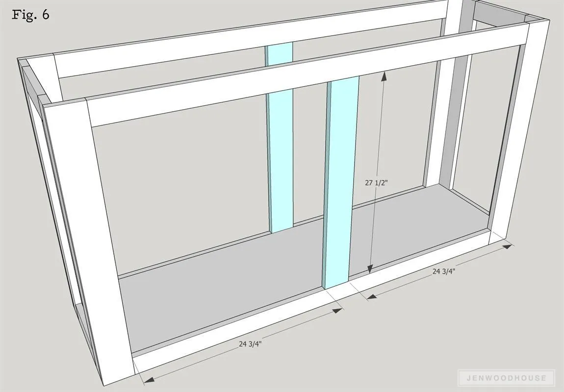 One Sheet Plywood Console — step photo 7