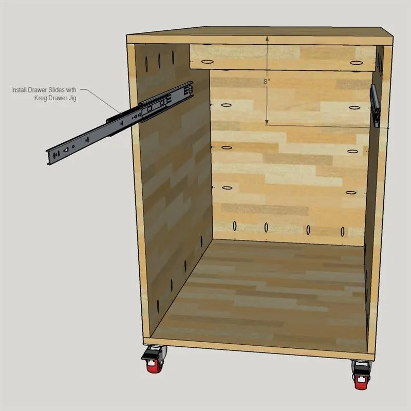 Mobile Shop Cart for Foreman / Router Table — step photo 9