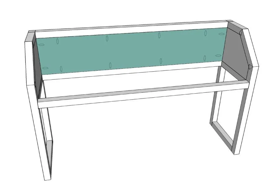 Toy Storage Console with Rolling Bins — step photo 13
