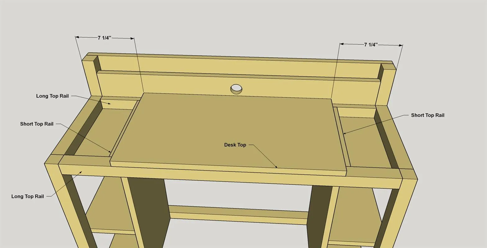Small Computer Desk — step photo 21