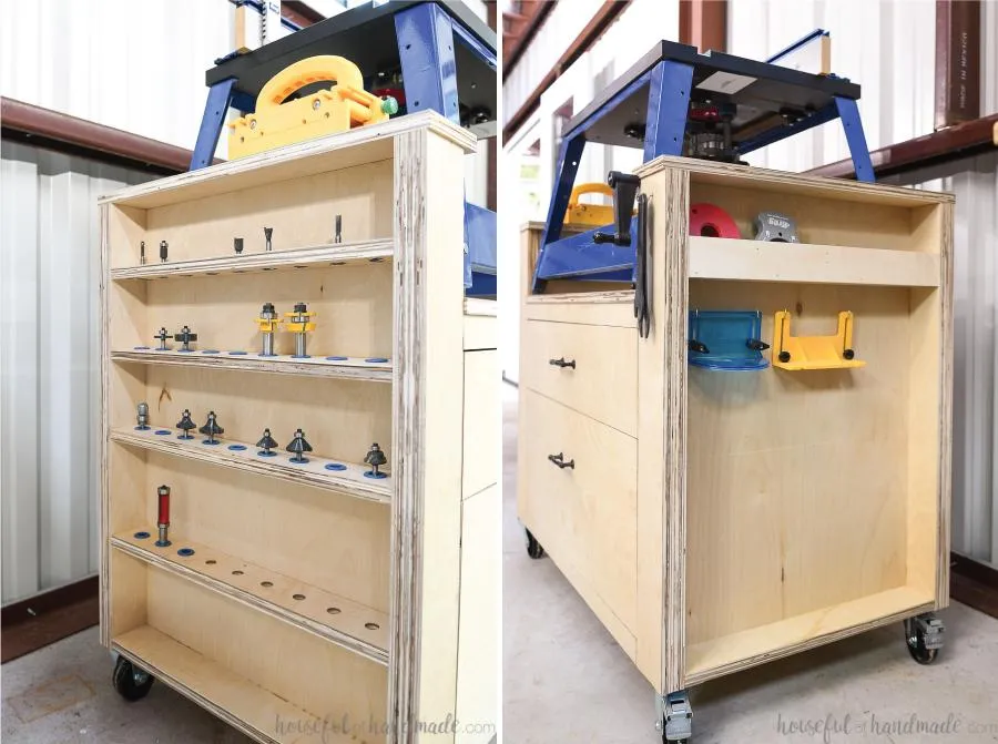 Router Cart for Kreg Bench Top Router Table — step photo 15