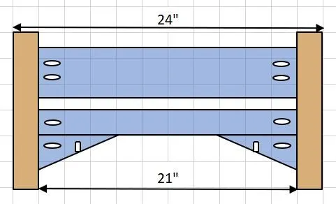 Dog bed frame — step photo 12