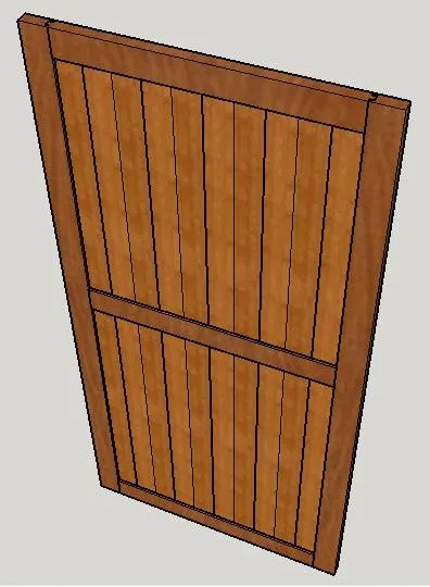 Rustic Sliding/Barn Door — step photo 8