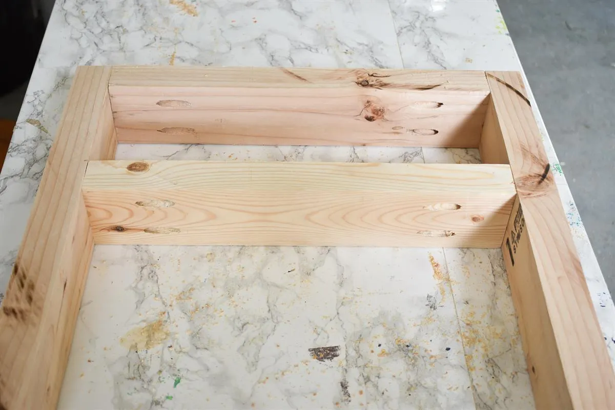 Modern Backyard Garden Bench — step photo 7