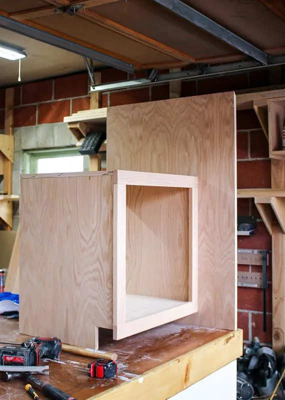 Laundry Sink Cabinet & Folding Counter — step photo 6