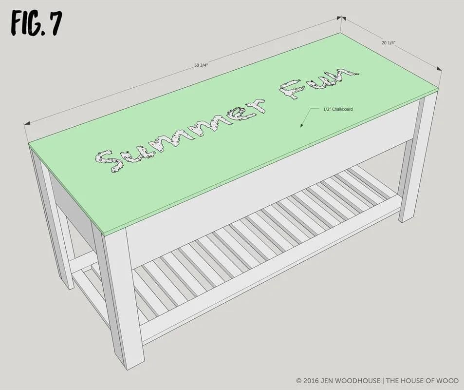 Sand & Water Play Table — step photo 11