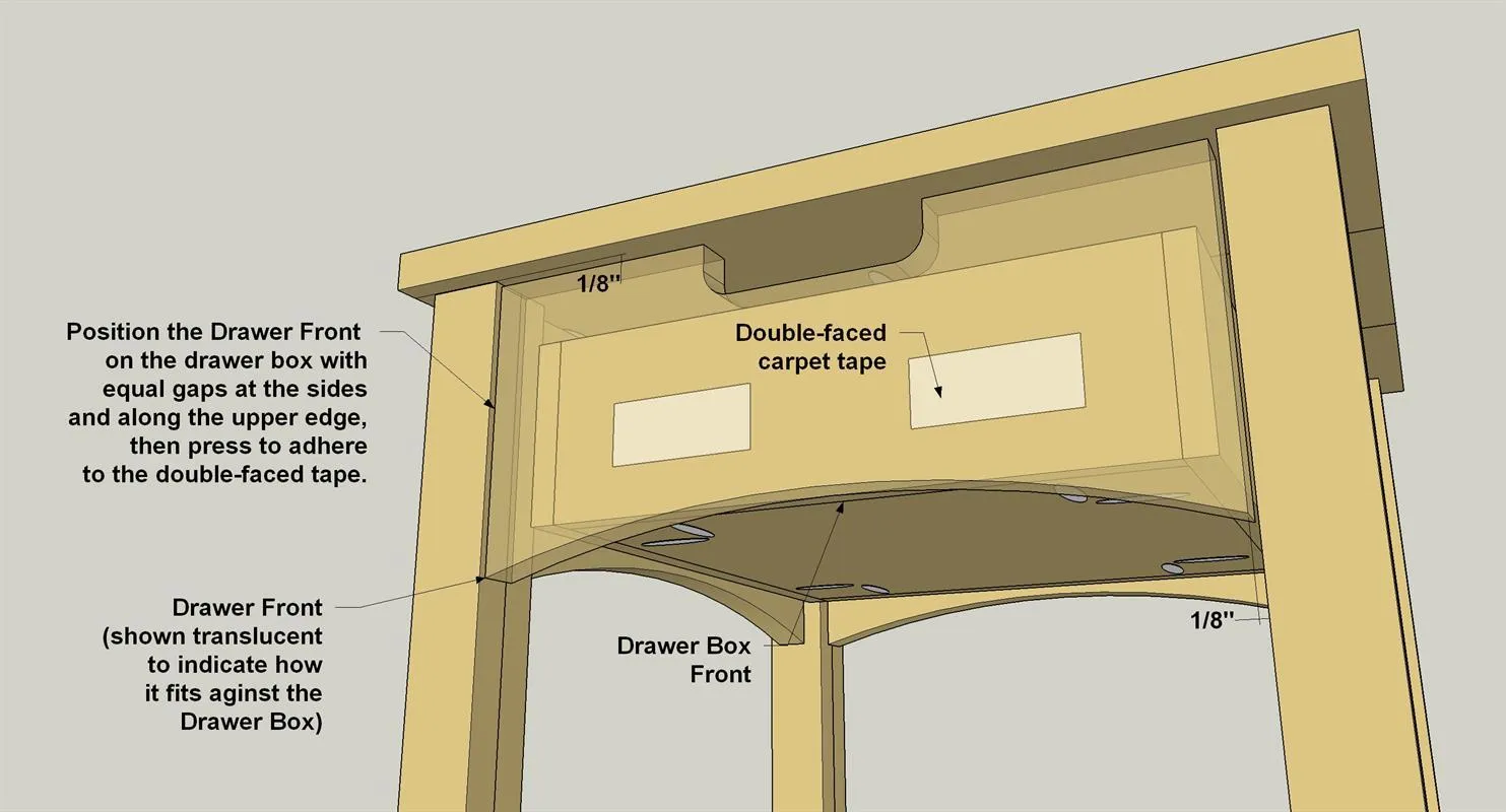 Nightstand with Drawer — step photo 17