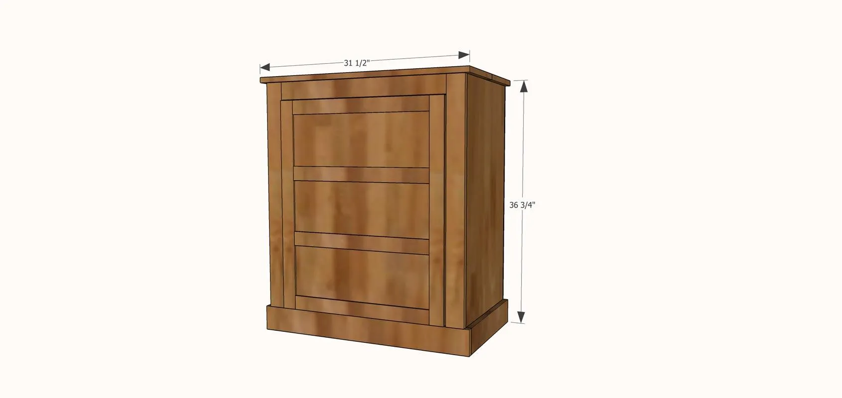DIY Small Buffet — step photo 12