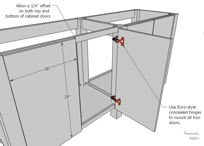 Modern Double Bathroom Vanity — step photo 12