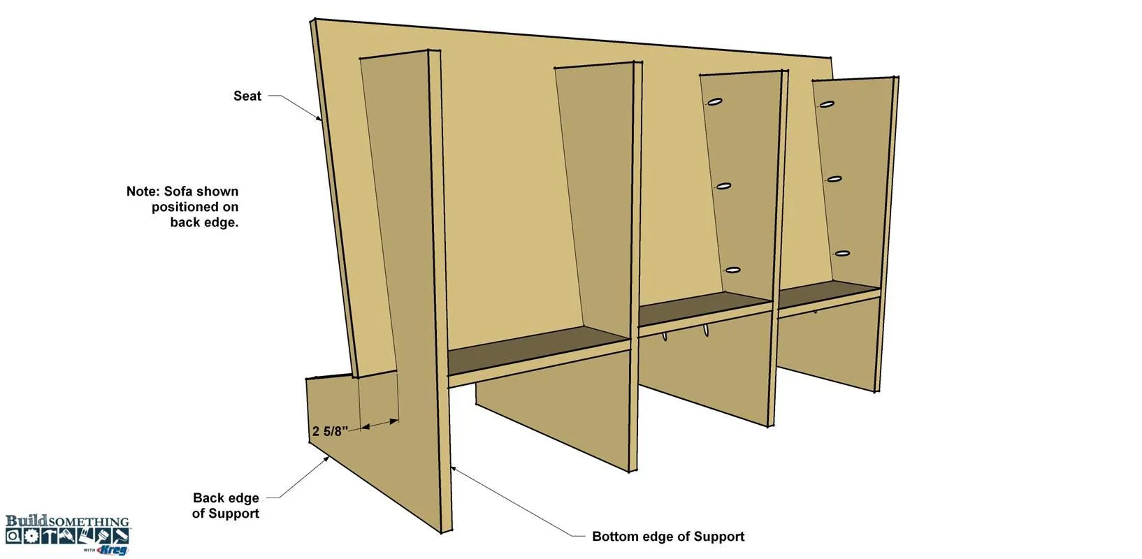 DIY Padded Sofa — step photo 9