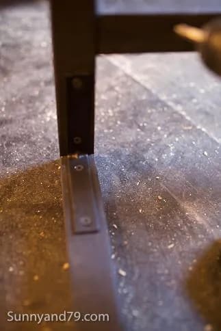 Rustic Slide In End Table — step photo 12