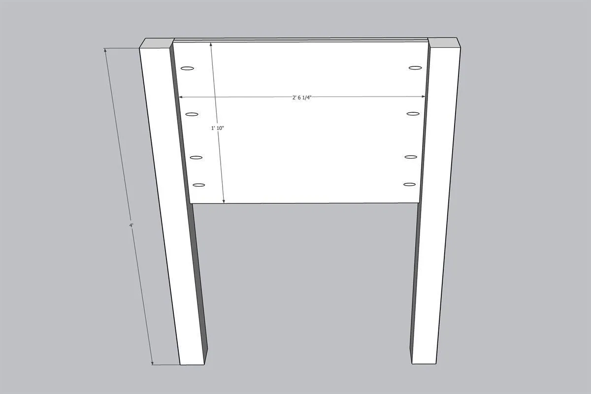Twin Bed with Storage — step photo 13