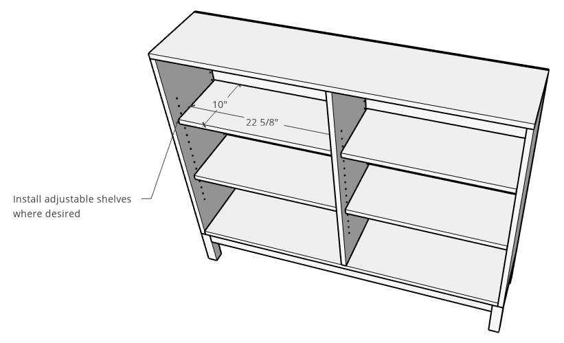 One Sheet Plywood Bookshelf — step photo 14