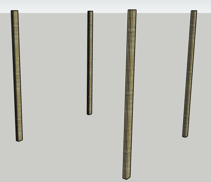 DIY Four Post Canopy Bed — step photo 5