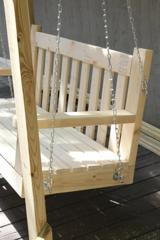 Porch Swing with Pergola — step photo 21